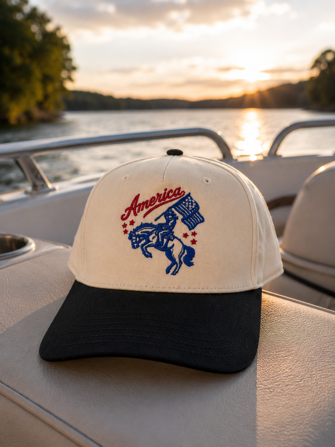America 4th of July hat