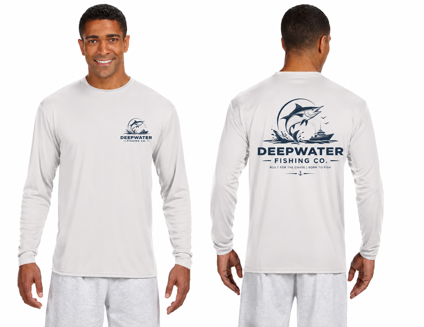 6 Unisex Polyester Performance Long Sleeve
