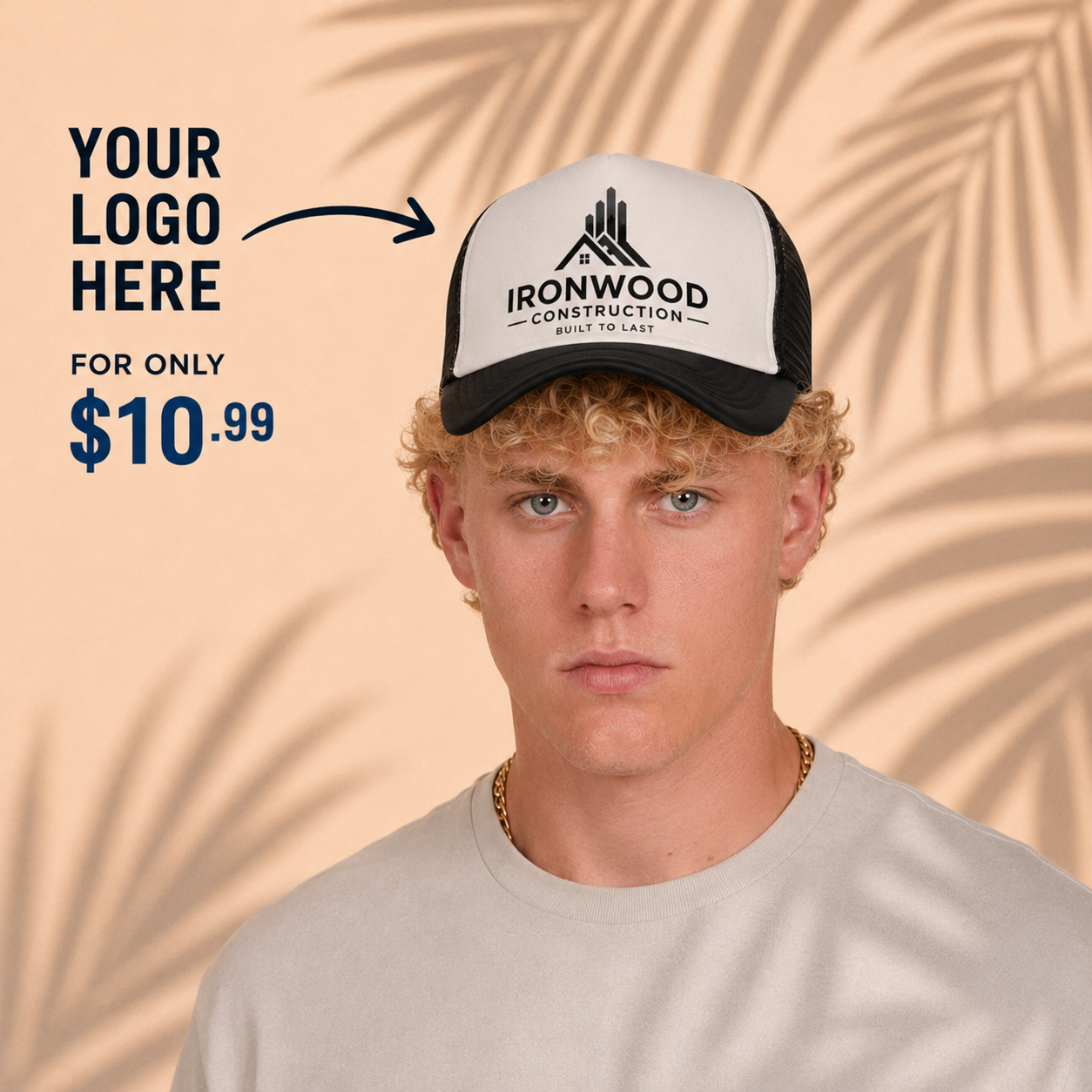 Box of 12 custom hats