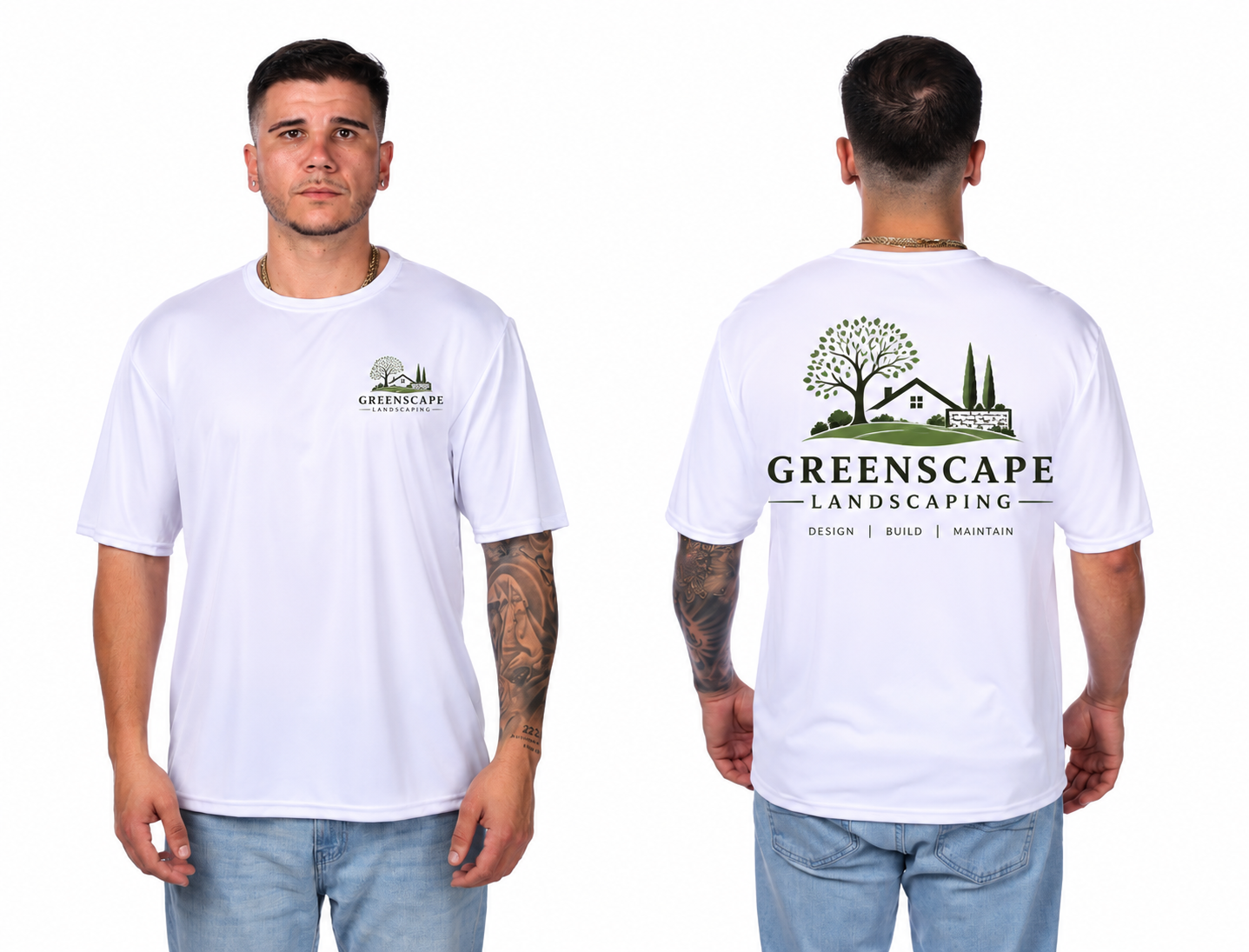 6 Polyester Performance T-Shirt UPF 44+